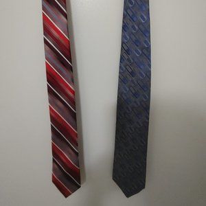 VanHeusen Men's Silk Tie Set (Set of 2)
